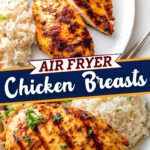 Air Fryer Chicken Breasts, Easy Air Fryer Chicken, Leftover Chicken Breast, French Dip Sandwich, Small Chicken, Tender Chicken Breast, Easy Air Fryer, French Dip, Insta Pot