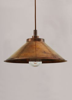 a light fixture hanging from the ceiling