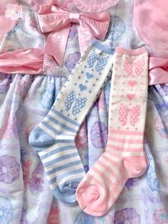 ♡ Material: Cotton♡ Length: 29-30cm ♡ Wash: machine-wash or hand wash♡ Order Processing Time: 5 Days Cute Cotton Socks For Spring, Playful Fitted Cotton Socks, Cute Blue Spring Socks, Cute Knee-high Socks For Spring, Cute Fitted Knee-high Socks, Cute Knee-high Spring Socks, Pink Harajuku Winter Socks, Pink Cotton Socks For Stocking Stuffers, Cute White School Socks