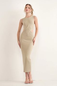 Ribbed Dress – Madison Lily Apparel LLC Ribbed Dress, Set Cover, Ribbed Knit Dress, Ribbed Dresses, All Eyes, Sweater Set, Dress Pant, Color Khaki, Level Up