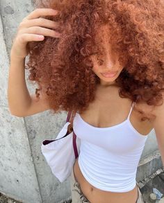 Dyed Curly Hair, Red Curly Hair, Colored Curly Hair, Dyed Natural Hair, Beautiful Curly Hair, Curly Hair Inspiration, Mia 3