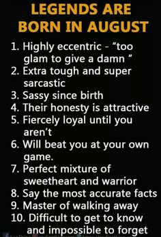 the rules for how to play legends are born in august, with text above it