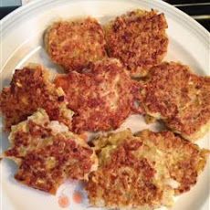 some fried food is on a white plate