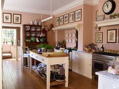 the kitchen is clean and ready to be used for cooking or baking, as well as other things