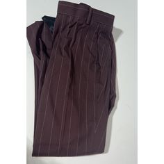 Thanks For Shopping Our Store! Please Ask Any Questions You May Have! Fitted Burgundy Bottoms With Pockets, Burgundy Workwear Bottoms With Pockets, Fitted Wide Leg Burgundy Pants, Burgundy Fitted Wide Leg Pants, Burgundy Fitted Straight Pants, High Waist Burgundy Workwear Bottoms, Classic Fitted Burgundy Bottoms, Burgundy Full-length Bottoms For Workwear, Burgundy High-waist Bottoms For Work