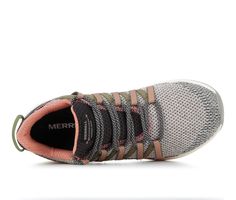 Unleash your adventurous spirit with the Merrell Bravada Edge Sneakers. These sneakers are your ultimate companion for exploring the great outdoors while keeping you comfortable and fashionable every step of the way. Traditional lace-up closure offers a secure fit, Classic round toe silhouette, Merrell Air Cushion in the heel absorbs shock and adds stability, Removable insole, Padded tongue and collar for added support, Branding on tongue, Textile and synthetic upper, Textile lining and insole, Great Outdoors, The Great Outdoors, Lace Up, Size 6, Branding, Collar, Heels, Sneakers, Lace