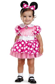 Dress with character cameo; Headband Mickey Mouse Clubhouse Pink Minnie Mouse Toddler Halloween Costume Product Description: Dress with character cameo Headband Manufacturer’s size chart is provided for reference only. Not all costumes are available in all sizes. Returns: To conduct a return, please open a return request through eBay. You will then receive return instructions. Most returns are processed within 1 week from the day we get it back. You will receive an email confirmation when the re Baby Minnie Mouse Costume, Minnie Mouse Costume Toddler, Pink Minnie Mouse Costume, Minnie Mouse Dress Up, Pink Minnie Mouse Dress, Minnie Mouse Halloween Costume, Minnie Costume, Infant Costume, Minnie Mouse Costume