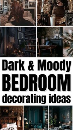 dark and moody bedroom decor ideas