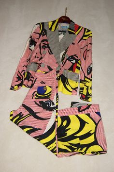 Roy Liechtenstein, Fran Drescher, Lux Life, Statement Jacket, Couture Vintage, Work Inspiration