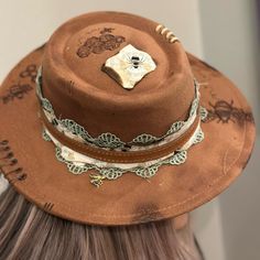 Custom Adjustable Hat With A Custom Honeybee Design. Honeybee Design, Adjustable Hat, Custom Made, Women Accessories, Hats, Women Shopping, Color, Design