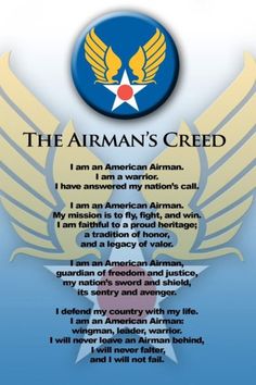 an image of the airman's creed