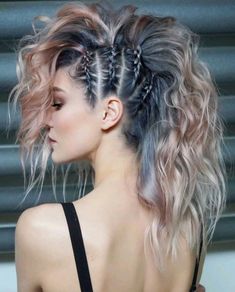 Viking Hair, Smink Inspiration, Fast Hairstyles, Penteado Cabelo Curto, Box Braids Hairstyles, Hair Pictures, Medium Length Hair Styles, Hair Trends