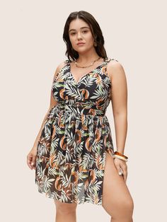 #TropicalPrintSwimDress #BeachFashion #SummerStyle
#Swimwear #VacationEssential #TropicalVibes
#PoolsideGlam #BloomChicFashion #SplitHemSwimDress
#GatheredSwimDress, swimwear, woman, tropical, dress, print, plus size, fun, swim, summer, beach, pool, beautiful, fashion, spring, summer Midlife Fashion, Plus Size Swim, Trendy Swimwear, Swimwear Women, Overlay Dress, Bra Types, Layer Dress, Printed Swim, Black Bra