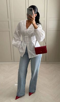 White Fitted Shirt Outfit, Hijabi Winter, Boyfriend Shirt Outfits, Shirt Dress Outfit, Looks Street Style