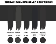 the different shades of black are shown in this graphic style, and it is also available for