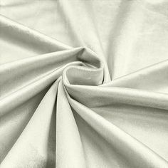 a close up shot of a plain white fabric