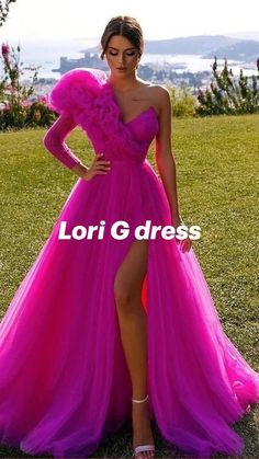 Prom Dresses Elegant, Tulle Evening Dress, Pink Gown, Looks Party, Party Kleidung, Bridal Party Dresses, فستان سهرة, Formal Party Dress, Ball Gowns Prom