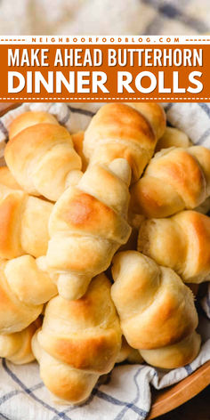 Delight your guests with our Make-Ahead Butterhorns Recipe! These flaky, buttery rolls are light. An easy Thanksgiving recipe, these butterhorn rolls recipe will make everyone want more. Pin this Thanksgiving side dish to impress your guests! Best Thanksgiving Roll Recipe, Make Ahead Dinner Rolls Thanksgiving, Best Rolls For Thanksgiving Dinner, Thanksgiving Roll Recipes, Thanksgiving Dinner Rolls Make Ahead, Best Dinner Rolls Recipe Thanksgiving, Make Ahead Rolls For Thanksgiving, Homemade Rolls For Thanksgiving, Thanksgiving Recipes Rolls