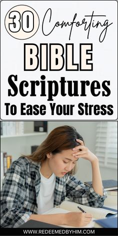 Feeling overwhelmed? These 30 comforting Bible scriptures to ease your stress will bring peace and calm to your heart. Whether you're dealing with anxiety, worries, or difficult times, these verses offer strength and comfort. Find solace in God's word and let these scriptures guide you through life's challenges. Perfect for anyone seeking spiritual encouragement or a reminder of God's promises. Start each day with peace and reassurance from the Bible to reduce stress and anxiety. Pin this for a dose of daily inspiration and a source of hope when you need it most! Top Bible Verses, Word Of Faith, Spiritual Encouragement, Motherhood Journey, Christian Encouragement