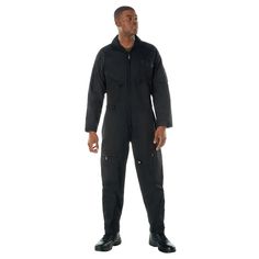 PRICES MAY VARY. Costume-Ready Comfort: The jumpsuit costume offers an authentic feel with underarm vents for breathability. High-Capacity Storage: 4 zipper-closure slash pockets, leg pockets, and utility pocket for ample storage. Wear It Your Way: Customize with loop fields for flags and patches, plus a hook and loop badge holder. The Perfect Fit: Tactical jumpsuit with adjustable tabs ensures an impeccable fit and easy wear. Details Matter: Made from a high-quality Cotton/Poly blend, pleated z Tactical Jumpsuit, Coveralls Mens Outfit, Pilot Jumpsuit, Mechanic Jumpsuit Mens, Rivet Utility Jumpsuit, Pilot Suit, Jumpsuit Costume, Flight Suit, Jumpsuit Black