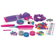 Little stylists can shimmer and sparkle with this fun kit that lets them design amazing hair creations, including wrapping, braiding, and beading. From Cra-Z-Art. Beads For Hair, Hair Kids, Hair Creations, Z Arts, Amazing Hair, Kids Hair, Hair Designs, Kids Hairstyles, For Hair