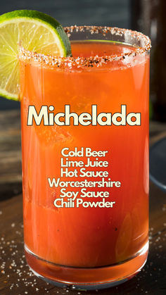 Michelada Jalapeno Margarita, Cocktail Drinks Alcoholic, Yummy Alcoholic Drinks