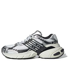 adidas ADISTAR XLG 'White Black Silver' IH3381 Adidas Originals, Black Silver, White Black, White And Black, Adidas, Silver, White, Quick Saves, Black