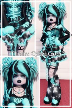 Dti Outfits Cybergoth, Layered Dti Outfits, Cybergoth Dti Outfit, Dti Theme Cybergoth, Dti Cybergoth Fit, Dti Cyberpunk Theme Outfit, Dti Scene Outfit Theme, Cybergoth Dress To Impress, Cyberpunk Dress To Impress