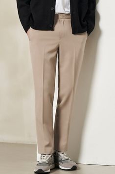 KOODING carries the latest 8seconds dress pants. KOODING is the global leading shopping website in providing authentic Korean fashion, beauty and lifestyle items, including clothing, cosmetics, shoes, accessories, and bags in affordable, fast, easy, and safe way. Beige Dress Pants, Dress Pants For Men, Mens Smart Casual Outfits, Men's Dress Pants, Smart Casual Men, Latest Fashion Dresses, Smart Casual Outfit, Mens Dress Pants, Latest Mens Fashion