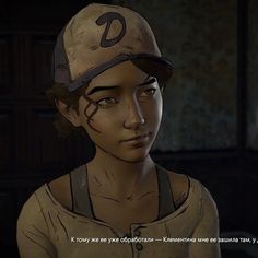 the walking dead season 2 screenshots an animated character with a baseball cap on