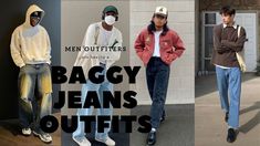 How To Style Baggy Jeans Baggy Jeans Outfit ideas Men Outfiters YouTube Baggy Clothes Outfit Men, Outfit Ideas Baggy Jeans, Outfit Noir, Outfit Ideas Baggy, 2000s Fashion Men, Baggy Clothes Outfit, Aesthetic Kirby, Baggy Pants Outfit, Baggy Outfits