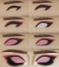 Fun Colorful Makeup, Fall Eyeshadow, Vibrant Makeup, Makeup Pictorial, Cute Eye Makeup