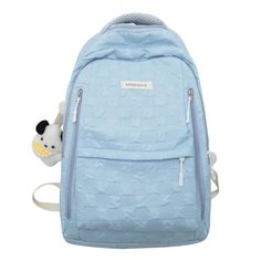 B3046 Women's Cool Backpack - High-Quality Nylon Multi Pocket Laptop Bag - Touchy Style Cute School Bag, Cool School Bags, Cute School Bags, Laptop Backpack Women, Book Bags, Unisex Backpack, College Backpack, Backpack Women, Vintage Purses