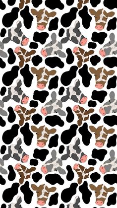 an animal pattern with many different colors