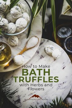 Health And Fitness Aesthetic, Bath Truffles, Herb Diy, Body Care Recipes, Aesthetic Bath, Herb Life, Taking Bath, Bath Aesthetic, Aesthetic Health