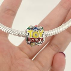 This product is made of S925 silver. Buy 2 get 50%OFF Buy 5 get 55%OFF Buy 8 get 57%OFF Toy Story Land, Pandora Armband, Bracelet Pandora, Pandora Bracelet, Toy Story, Silver Charms, Halloween Shopping, Accessory Gift, Charm Bracelet