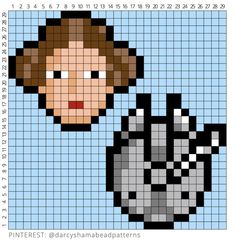 an image of a pixellated pattern with a cat and a man's face