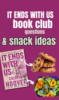 f you want to discuss Colleen Hoover's It Ends With Us, here are great discussion-worthy questions for your book club, here is a good guide. 20 question on It Ends With Us by Colleen Hoover. Questions like -What were your initial thoughts on the title of the book and how do you think it relates to the story? Which is the most relatable character in the book and why?
What were your thoughts on Lily's decision to break up with Ryle after finding out about his abusive tendencies? And so mnay more. Also get printable book club guide Book Club Activities, Club Activities, Discussion Prompts, Book Club Meeting, Clean Romance, Colleen Hoover Books