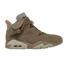 Check out the Travis Scott x Air Jordan 6 Retro 'British Khaki' on GOAT Air Jordan Travis Scott, Jordan Travis Scott, Basketball Shoes For Men, Air Jordan 6 Retro, Mens Basketball Shoes, British Khaki, Nike Air Jordan 6, Jordan 6 Retro, Air Jordan 6