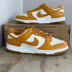 Nike Dunk Low Next Nature Phantom Gold Curry (W) Dn1431-001 Women’s Size 9.5 New Nike Airmax 270 Women, Shoe Plug, New Nike Sneakers, Nike Dunk Low Next Nature, Nike Airmax 270, All Black Nikes, Supreme Shoes, Black Nike Air Max, Nike Air Max White