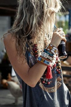 Bohemian Schick, Festival Mode, Hipster Chic, Boho Chique, Boho Mode, Gili Trawangan, Estilo Hippy, Mode Hippie, Rocker Girl