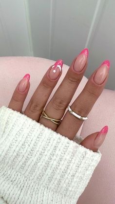 Check out these lit winter nails that are sure to make a statement! From winter nail designs to winter nail art, these winter nail ideas will keep your nails looking flawless. Find your next winter nail inspo and winter nail colors on the blog and stay on trend. Preppy Christmas Nails Acrylic, Pink Santa Nails, Pink Santa Hat Nails, Nails Pink Christmas, Christmas Hat Nails, December Nails Christmas Xmas, Christmas Nails Pink And White, Pink Winter Nails Acrylic, Christmas Nails Santa Hat