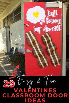 valentine's day classroom door decoration ideas for kids to do on the front porch