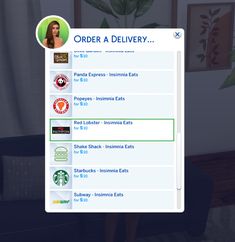 the order form for starbucks coffee is shown in this screenshoto image, which appears to be on the computer screen