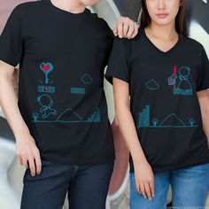 You’ve unlocked my heart! 🔐❤️ BoldLoft 'Key to My Heart' couple shirts are the perfect match for the perfect pair. Heart Couple, Matching Couple, The Black Keys, Key To My Heart, Shirts Black, Perfect Couple