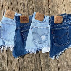 Bundle/Or Will Separate See Description: $225 For All Levis 550 Dark Wash Shorts Cut Off Relaxed Fit. Made In Usa. 100% Cotton Modern Day 27-28. Vintage Size 10 Mis M June 2000 Production Waist-13.75 Inches Rise-11.5 Inches Inseam-2 Inches Hips-18 Inches $55 Levis 15921 Orange Tab Light Wash Shorts Orange Top Tends To Run More Narrow And Small. Please See Measurements. Modern Day Aprox Size 25-27 Vintage Size-10 Cut Off 921 Made In Usa. 100% Cotton July 1995 Production Waist-13 Inches Rise-12 Inches Inseam-1 Inch Hips-16 Inches $90 Levis Petros Vintage 100% Cotton Made In The Usa. Dark Wash Distressed Caught Off Denim Shorts. Size Unknown. Please See Measurements. Based Upon Measur Dark Wash Shorts, Levis 550, Country Concert, Orange Top, Size 28 Jeans, Levi Shorts, Vintage Levis, Christmas List, Cut Off