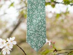 "Grass Green Floral Skinny Men's Necktie, Wedding Grass Green Color, Mens Ties For Wedding, Wedding Ties For Groomsmen, Ties For Boy * 2.5\" at the widest point（please leave me notes if you want other size) * Approximately 58\" in Length * Handmade * 100% Cotton * Dry Clean only Vintage style floral print. This tie is suitable for weddings, proms, casual throw downs, dinner and all special occasions. This tie will certainly start the conversation with lots of compliments. Please note that due to Dapper Suit And Tie Accessories For Spring Wedding, Green Tie For Wedding On Father's Day, Dapper Ties For Groom On Father's Day, Groom Ties For Father's Day, Green Suit And Tie Accessories For Spring Wedding, Green Wedding Suit And Tie Accessories For Spring, Dapper Green Tie For Wedding, Mens Neck Ties, Wedding Ties