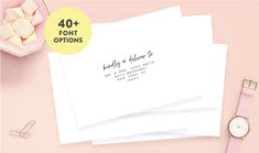 Guest Address Labels, Wedding Address Labels,  Envelope Addressing, Clear Labels, 3.5" x 1.75" Graduation Invites, Personalized Address Labels, Event Invitations