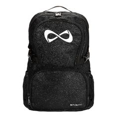 Cheerleading Backpacks, Nfinity Backpack, Nfinity Cheer, Cheerleading Accessories, Cheer Backpack, Cheer Bag, Cheer Girl, Black Sparkle, Spirit Wear