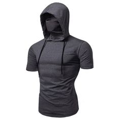 Portrait of a picture displaying Men’s Sports Hoodie product. Men Athleisure, Ninja Suit, Slim Pants Outfit, Streetwear Winter, Hoodies Men Style, Gym Hoodie, Winter Fashion Coats, Track Suit Men, Sport Top